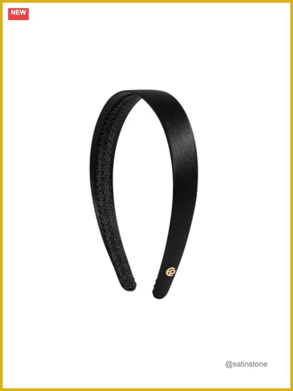 Mulberry Silk Wide Headband Hand-Sewn Hair Accessory
